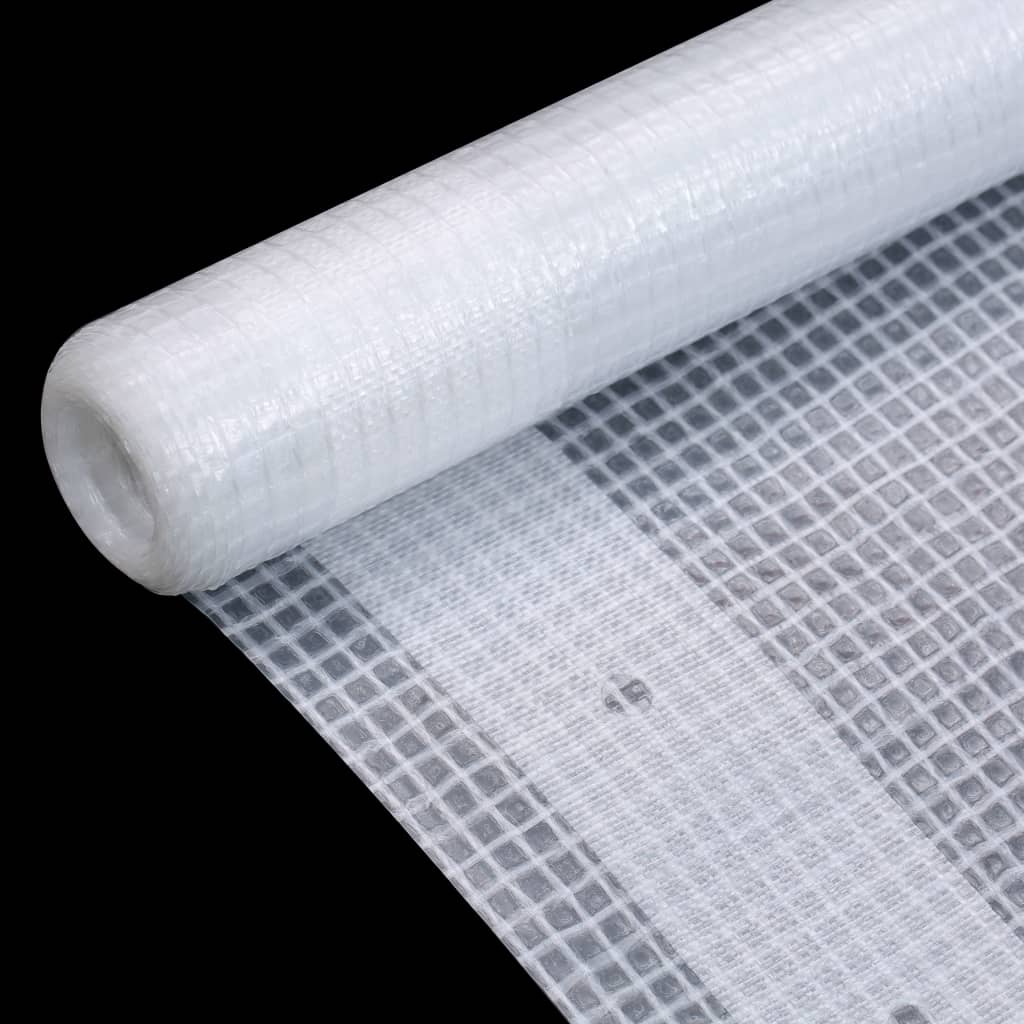 Bâche Leno 260 g/m² 4 x 4 m Blanc - 3