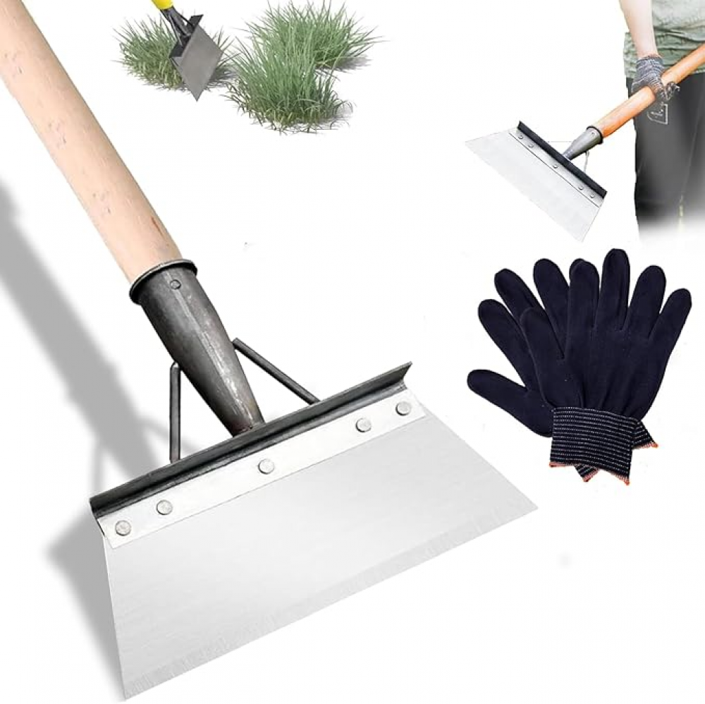 Pelle Jardinage, Pelle de Nettoyage Multifonctionnelle, Grattoir Jardin, Multifonction Outillage, Outil de Désherbage, Pelle de Jardin pour - 4
