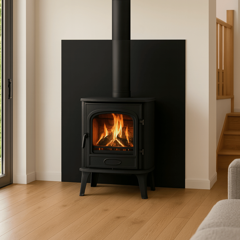 Plaque de protection murale carrée acier isolant Ravlor l.120 x H.117 cm Edilinox - 2