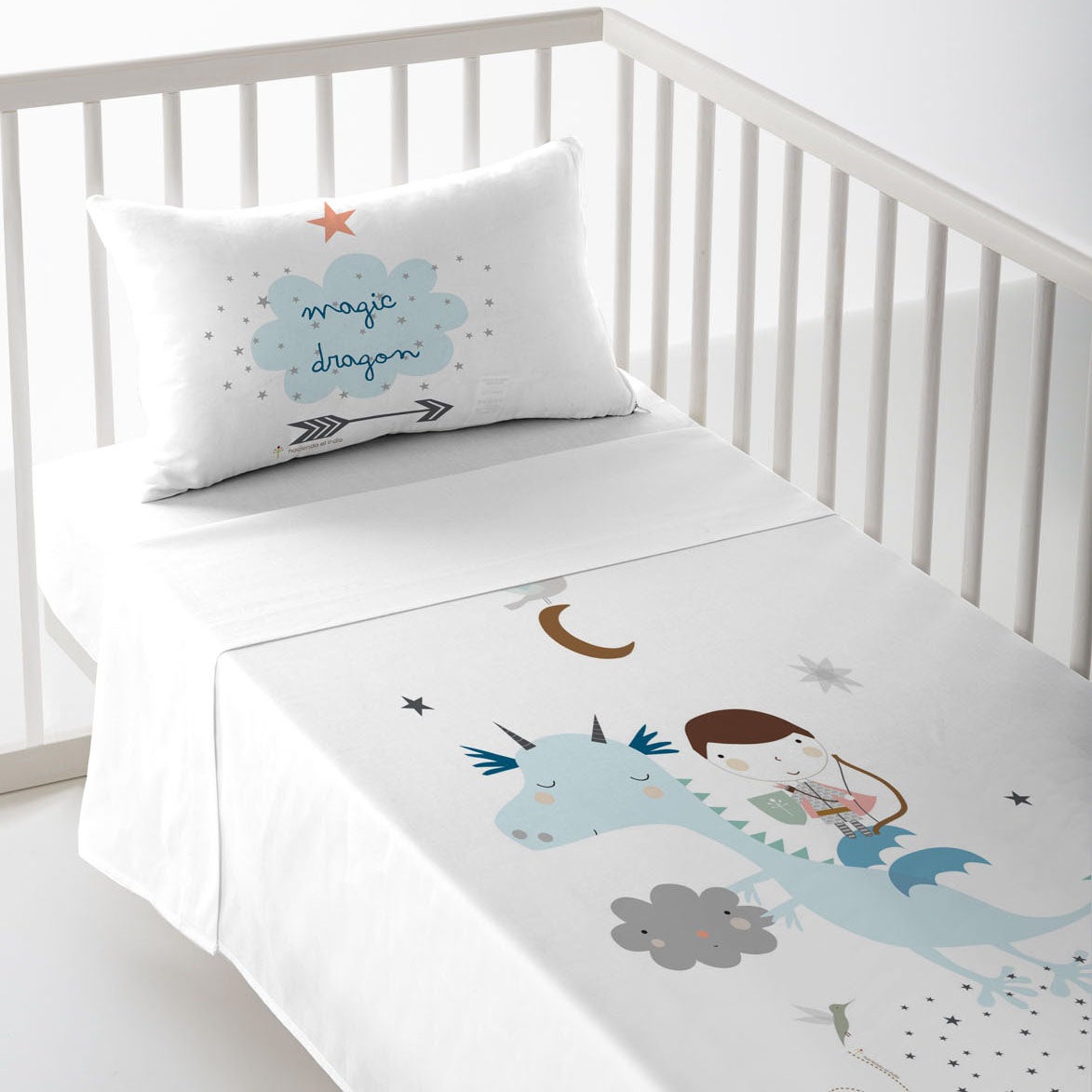 Interbaby - Parure De Draps Pour Berceau 60 X 120 | Drap-Housse En