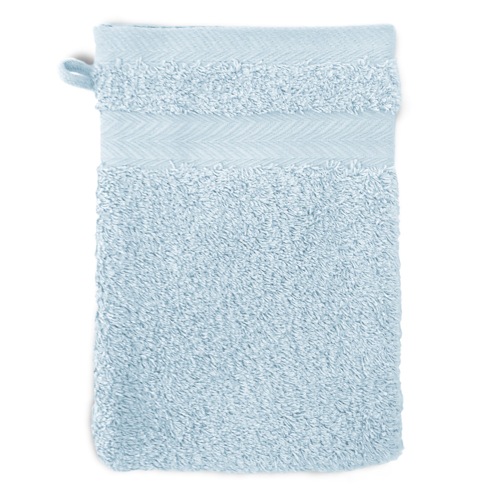 Parure de bain 7 pièces ROYAL CRESENT Bleu Pâle 650 g/m2 - 6