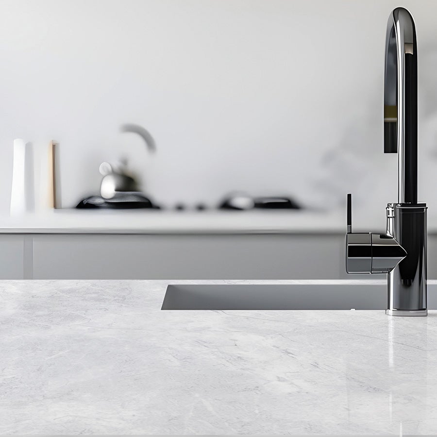 MILOS: Vinyle adhésif pour plan de travail de cuisine et salle de bain. Résistant aux taches. Imperméable. Facile à poser et à nettoyer. 0,65x2m - 3