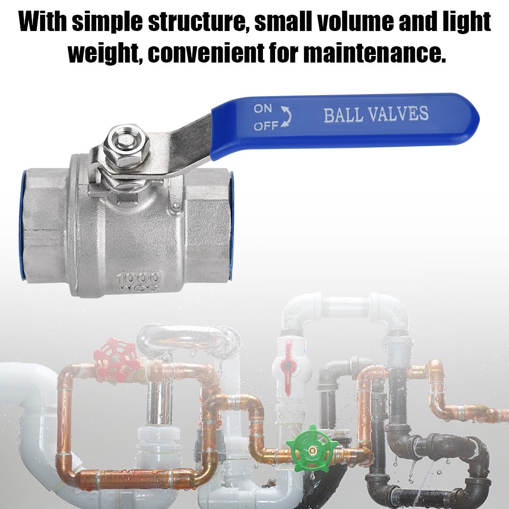 Valvola a sfera, design semplice ed ergonomico, bell'aspetto per la casa - 6