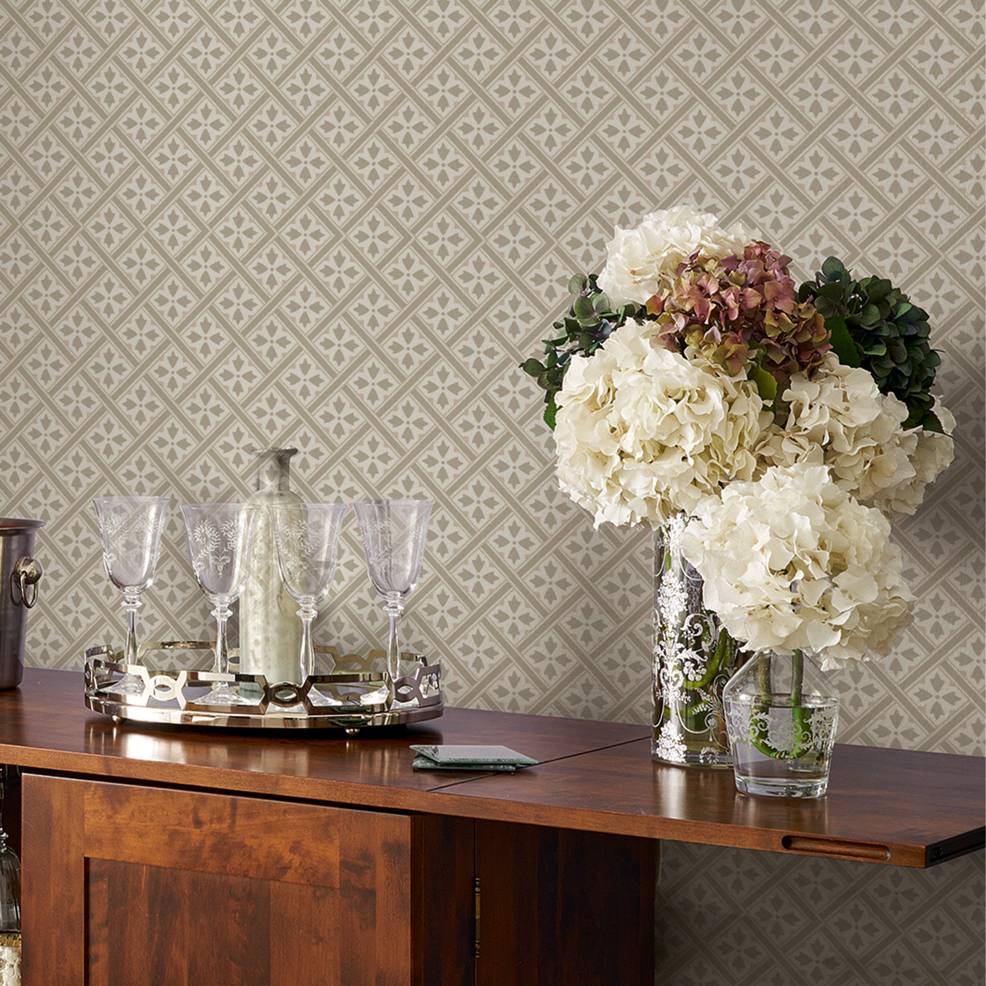 Laura Ashley Tapeta filzelinowa MR JONES 10 m x 52 cm