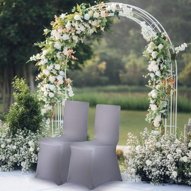 Copertura Per Sedie Da Giardino Ghopy - Impermeabile 210D Oxford, Con Cordino, 114x85x65 Cm - Foto 3