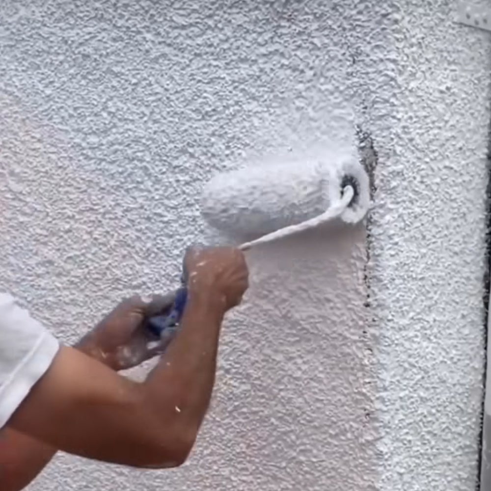 Peinture pour rouleau en liège naturel (Naturel, 15 L) - Imperméable et isolant thermique, pour usage intérieur et extérieur - 3