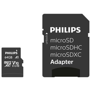 Carte Mémoire SDXC 64 Go QUMOX – Classe 10, Vitesse 80 Mo/s, Pour Photo 4K Et Appareils Numériques