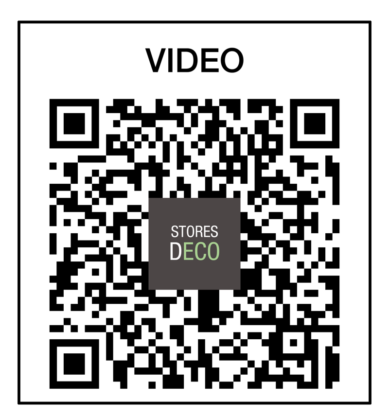 Estores Screen translucido y aislamiento térmico Estor estor enrollable con tejido técnico Blanco 120 x 180 cm - 8