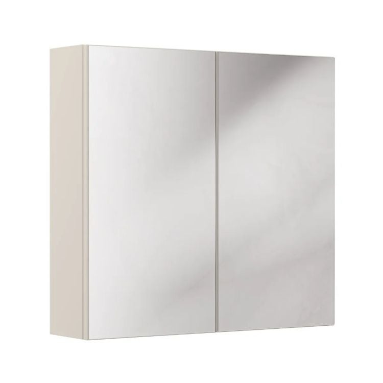 Szafka łazienkowa BELLA CASHMERE 84-80-2D 80cm kaszmirowa z lustrem