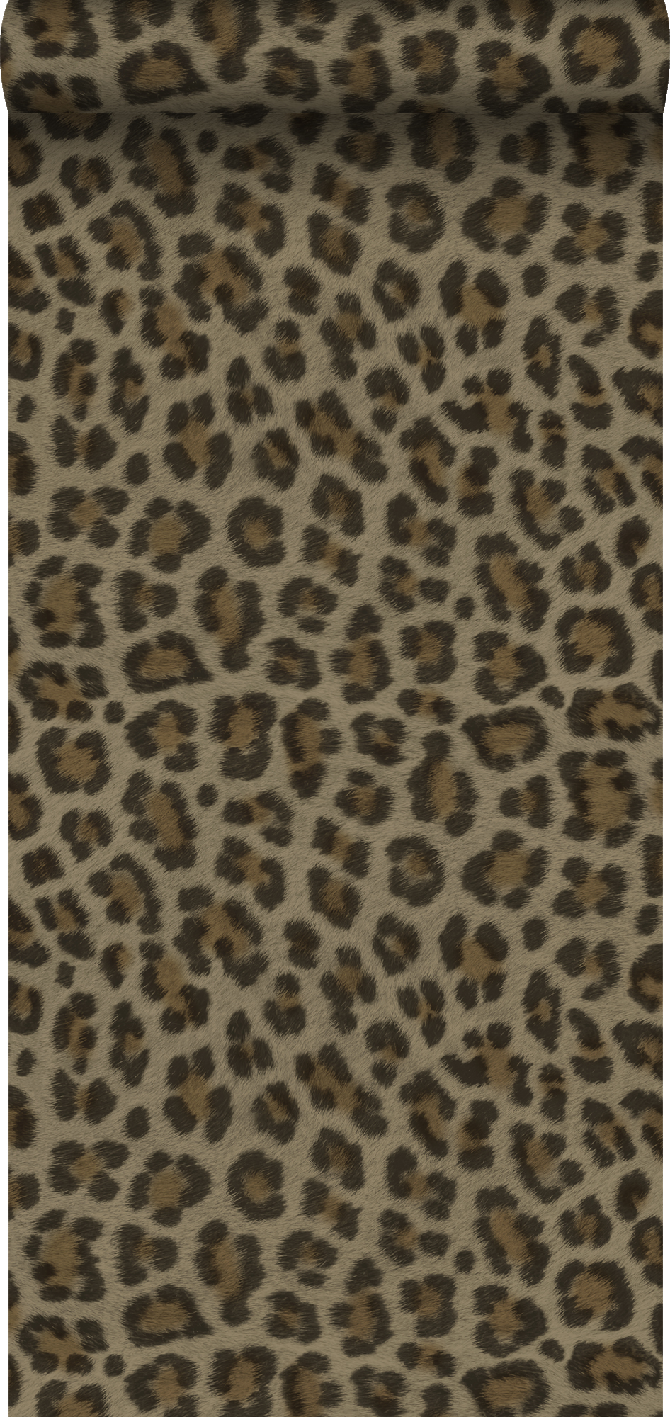 Papel pintado piel de leopardo marrón y beige - 0,53 x 10,05 m - origin wallcoverings
