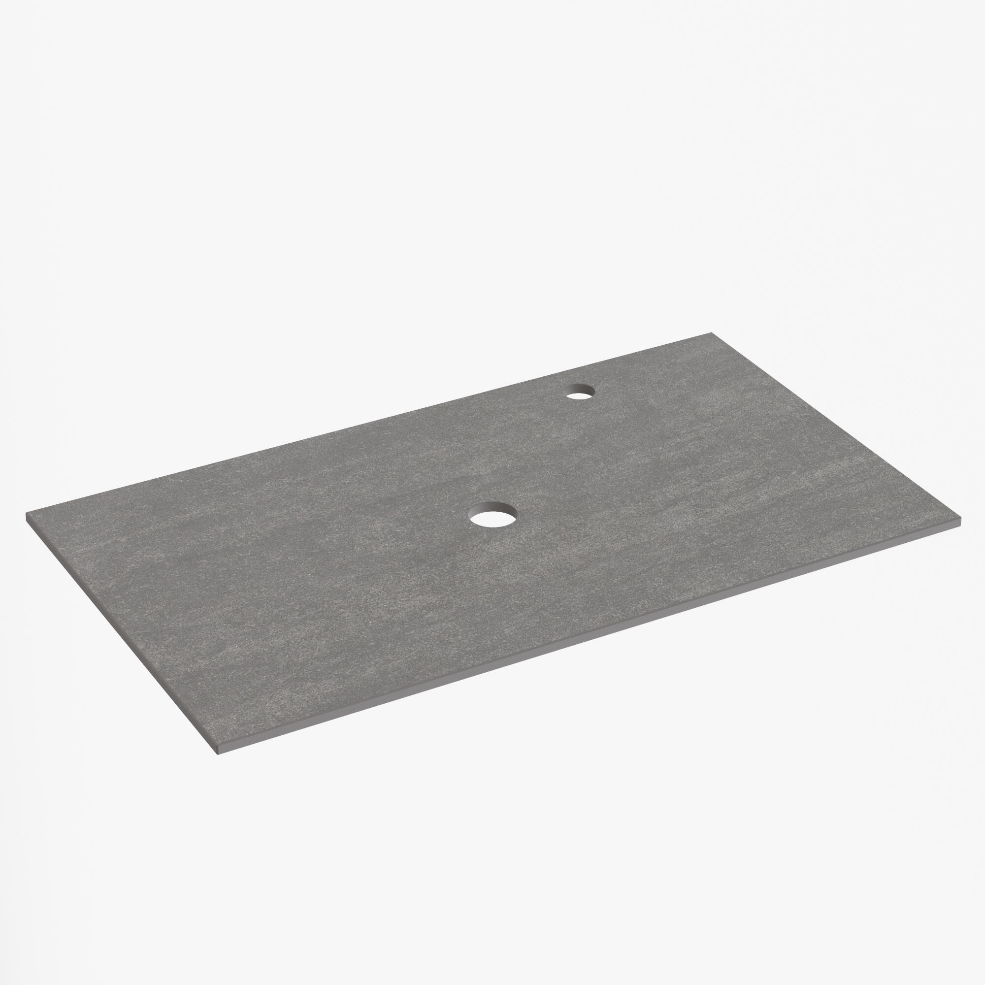 Blat pod umywalkę Dekton szary 81x46x1,2 cm