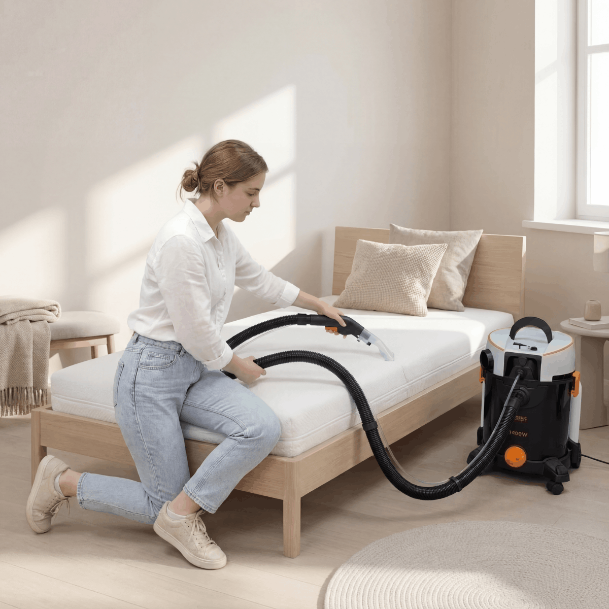 Aspirador Extrator HAEGER Ultra Clean 1400W – Aspira e Lava, Limpeza de Carpetes, Estofos e Sofás, 21KPa, Depósitos 20L/4L - 7