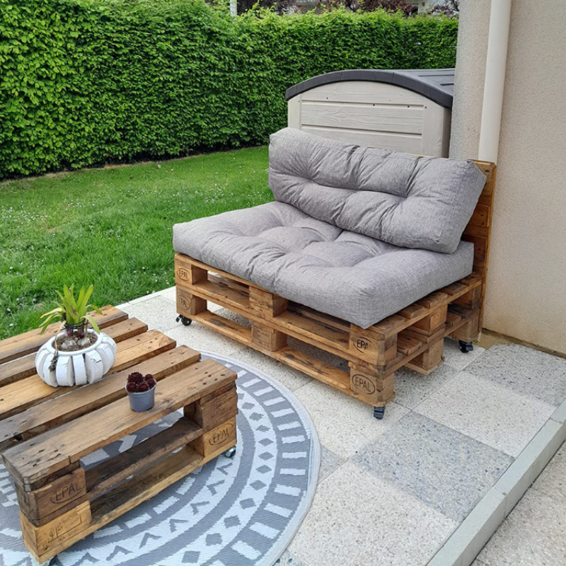 Divano Pallet Fai Divano Epal Giardino Divano Bancale Salottini