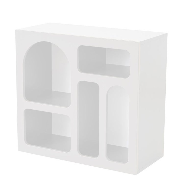 Konsola z 5 wnękami - Biały - LUELA