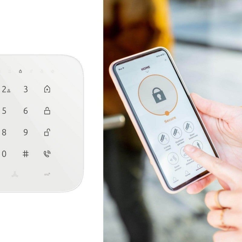Alarme maison sans fil wifi et gsm 4G connectée Casa avec sirène extérieure - kit 8 - 3