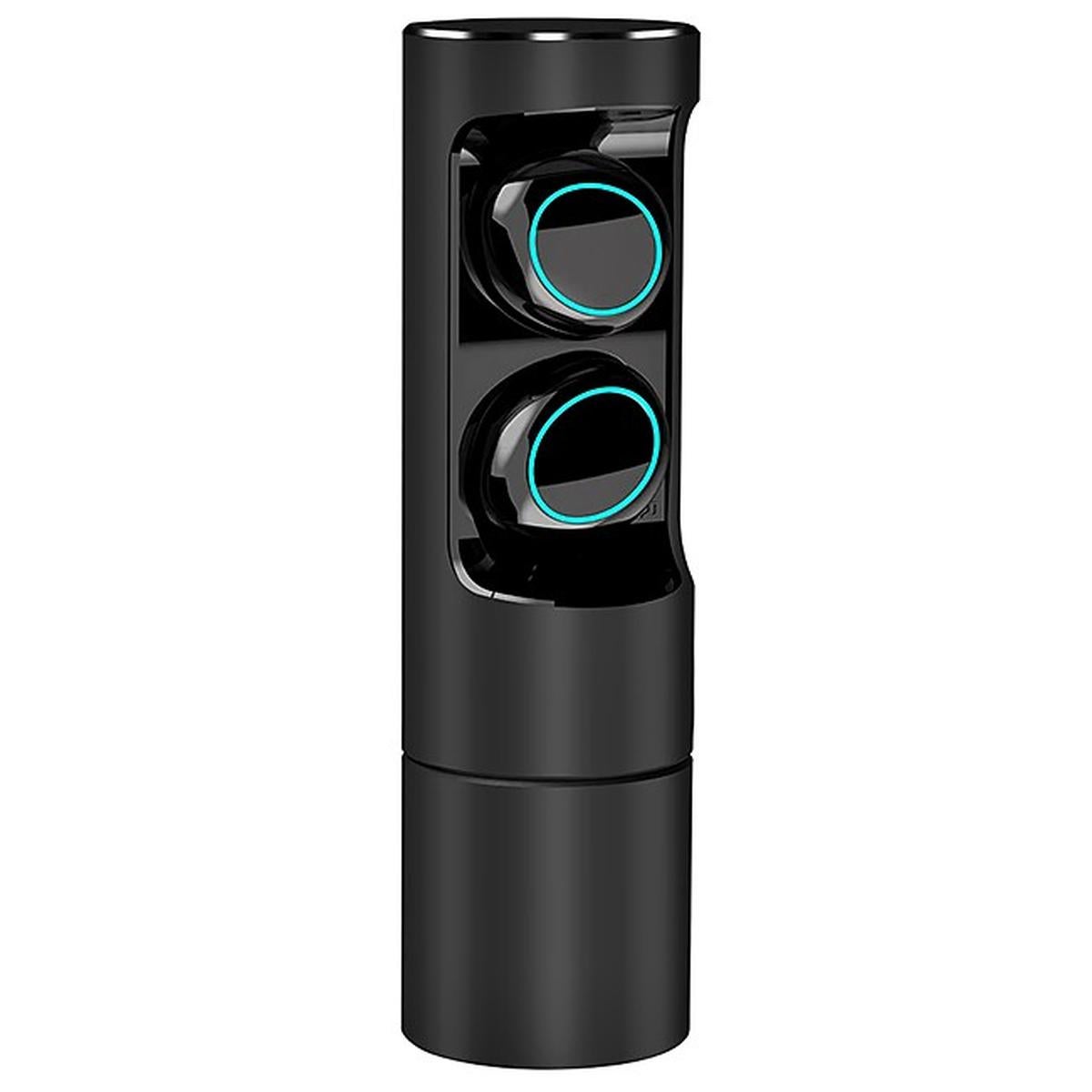Auricolari Wireless TWS Bluetooth 5.3 - Cuffie In-Ear Impermeabili Con Power Bank Integrato - Nero