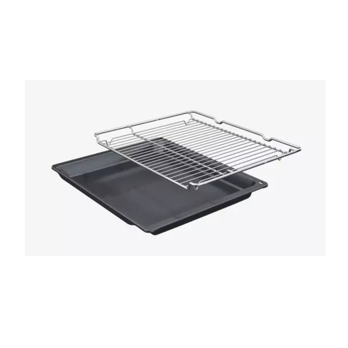 Four encastrable Ecoclean -BOSCH SER4 - HBA553BV3F - Blanc - 71 L - Classe énergie A+ - 59,5 x 59,4 x 54,8 cm - 5