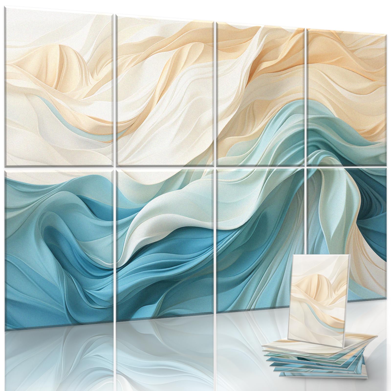 Juego de 8 paneles acústicos decorativos para pared, ideales para ...