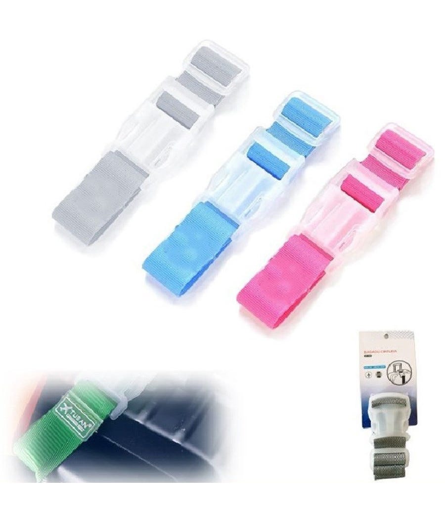 Set Di Cinghie Per Valigia, Nastro Per Bagagli - Foto 8