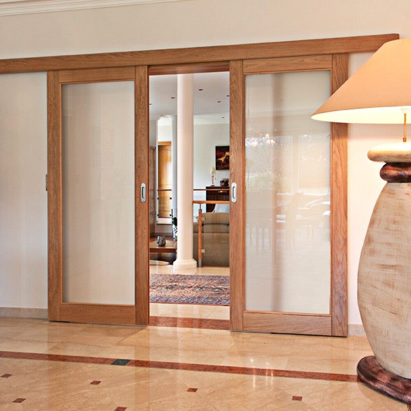 Pack motorisation SLID'UP M200 pour 2 portes coulissantes en bois - radio - 3