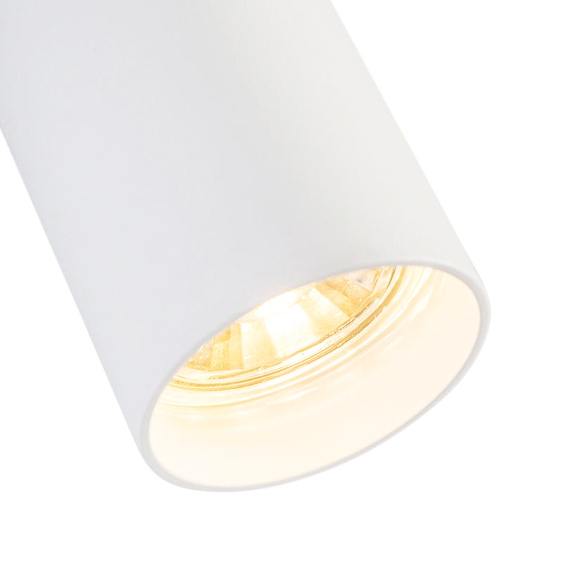 Projetores modernos brancos 5,5 cm - Tuba - 5