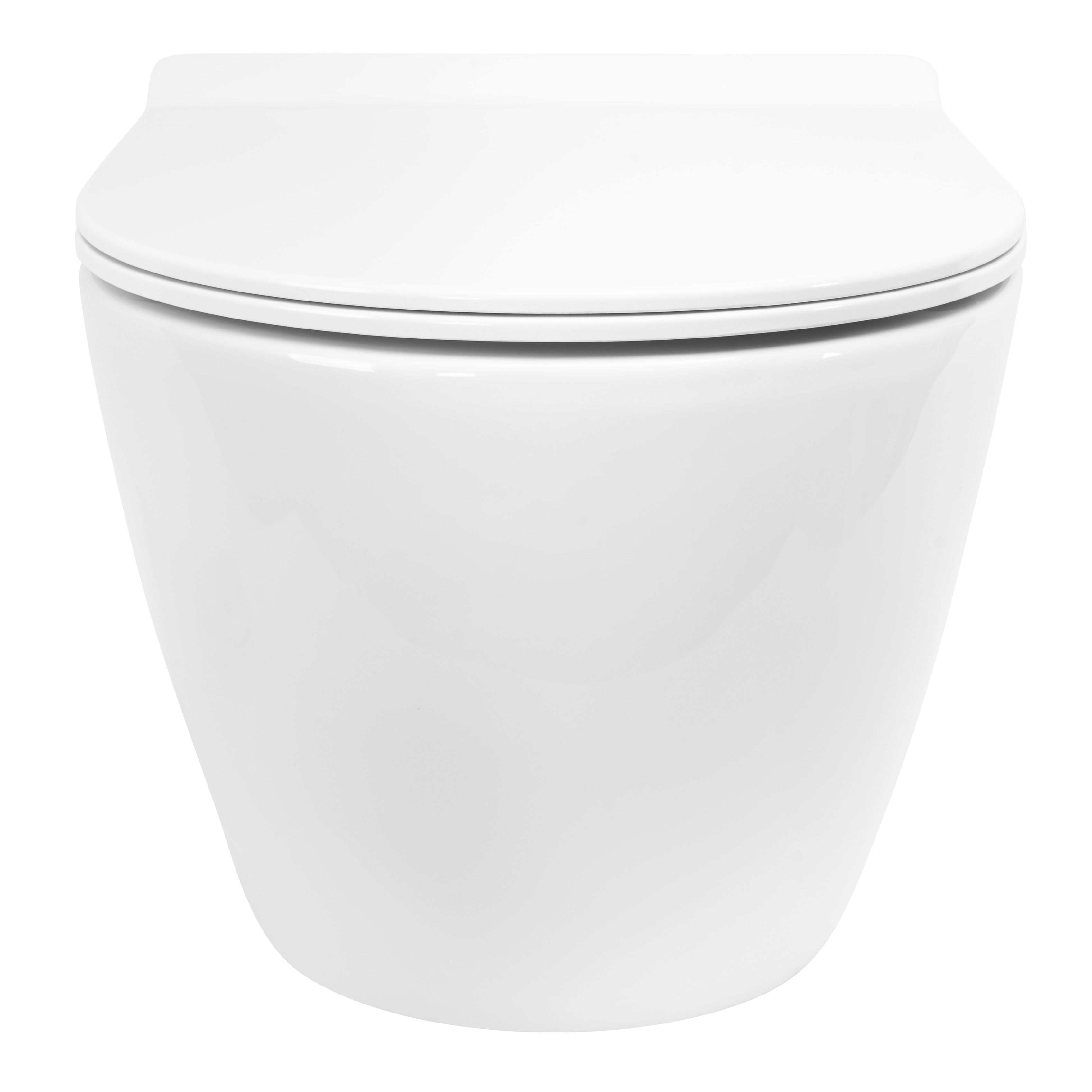 CUVETTE WC SUSPENDUE REA CARTER TORNADO WHITE 49X37X32,5CM - 3
