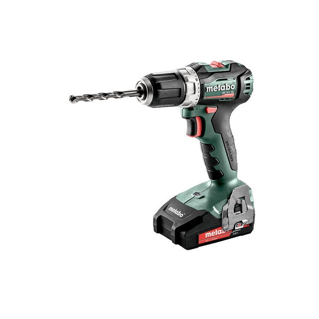 Perceuse visseuse 18 V Li-Ion 2x 2.0 Ah 60 Nm 32 mm avec coffret BS 18 L BL Metabo