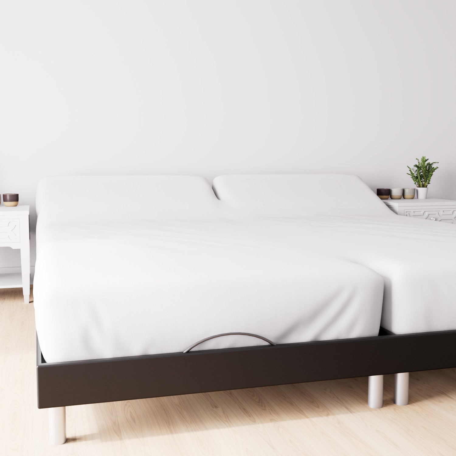 Protège matelas 80x200 cm en coton MOLLETON forme drap housse, par Soleil d'ocre - 2