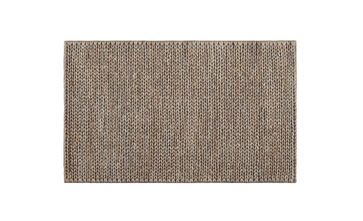 JASNOSZARY DYWANIK JUTOWY 60X90CM