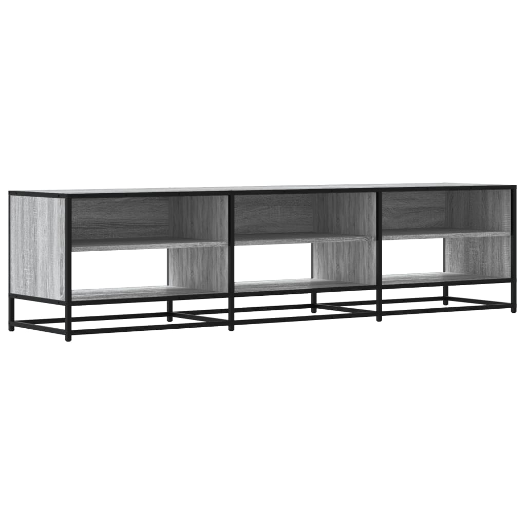Maison Exclusive - Meuble TV sonoma gris 180x40x46 cm bois d'ingénierie - 2