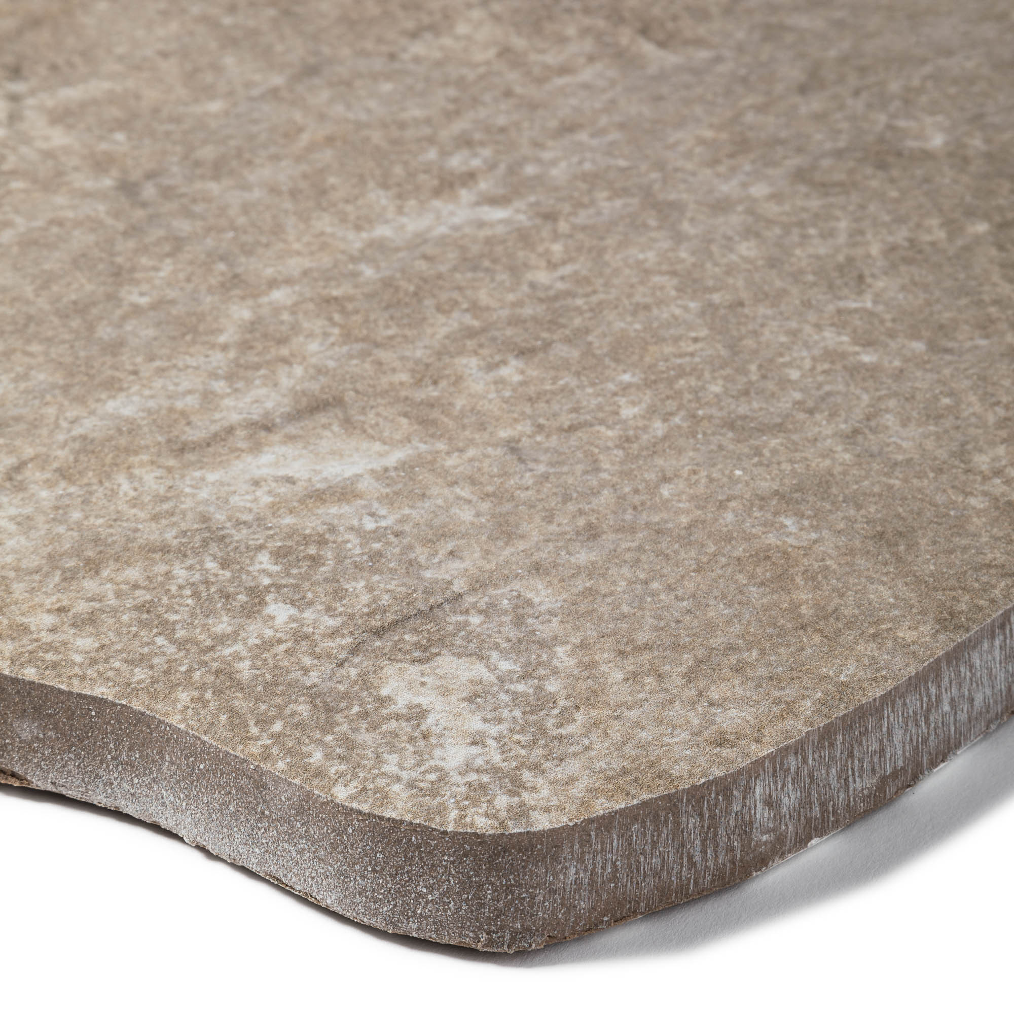 Pas japonais Grès Cérame effet Pierre Beige L.42 x l.36 x Ep.2 cm (Lot de 5) - RO'MA Nature - 3