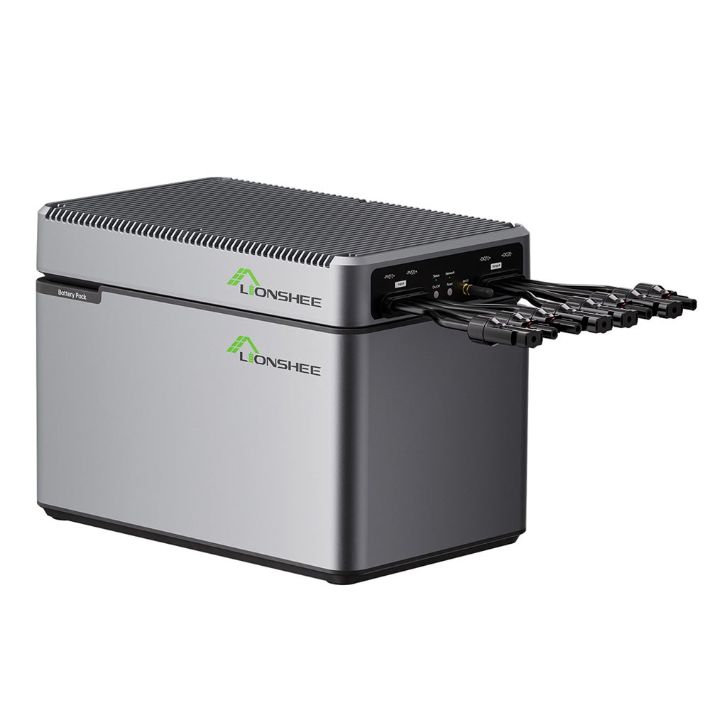 Batterie d'accumulation d'eneergie solaire LIONSHEE LS-L1024 LiFePO₄ 1024 Wh - stockage d'énergie Plug & Play pour systèmes solaires de balcon - 2