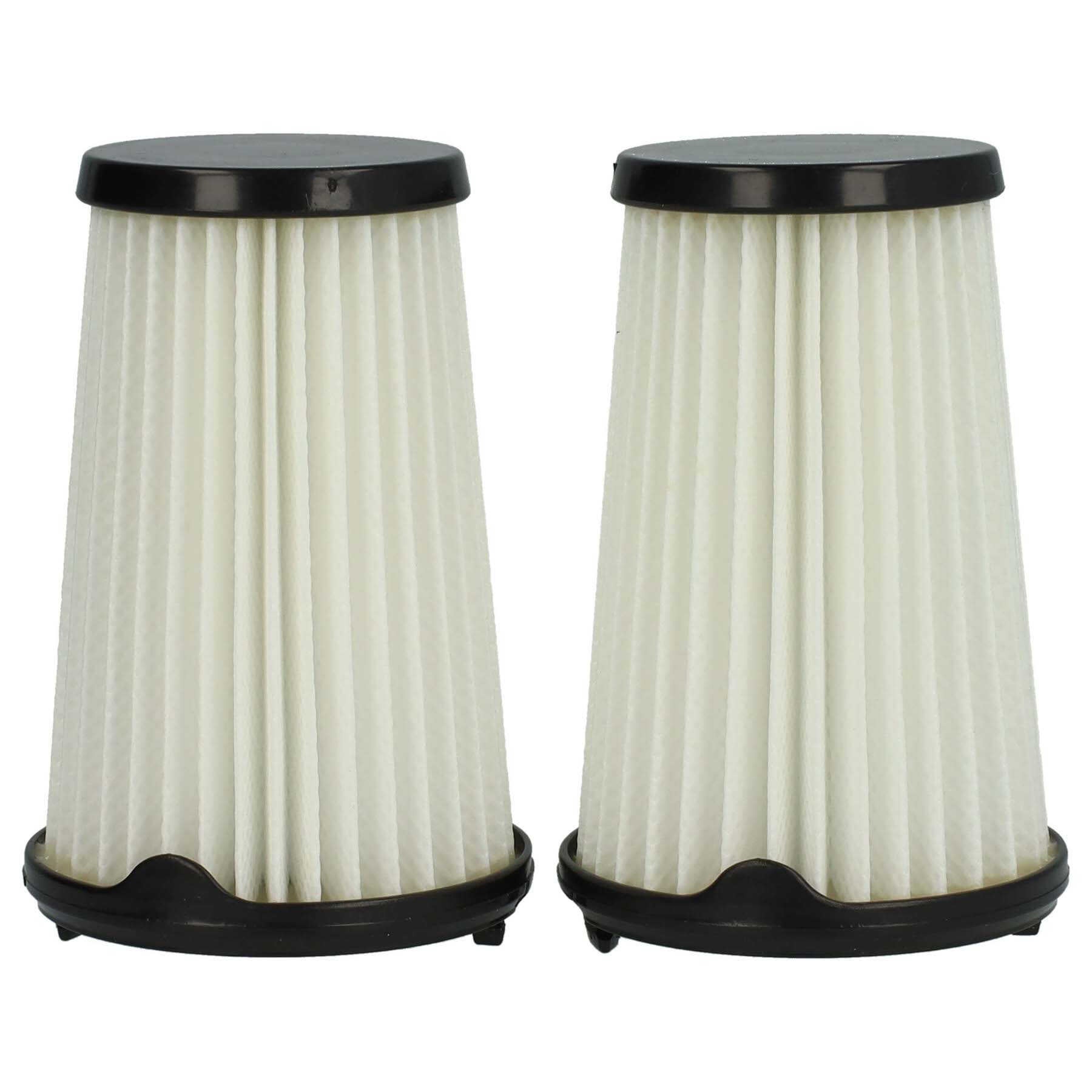 vhbw Lot de 2x filtres à cartouche compatible avec AEG CX7-2-45AN, CX7-2-45B360, CX7-2-45BM, CX7-2-45I360, CX7-2-45IM - Filtre plissé - 6