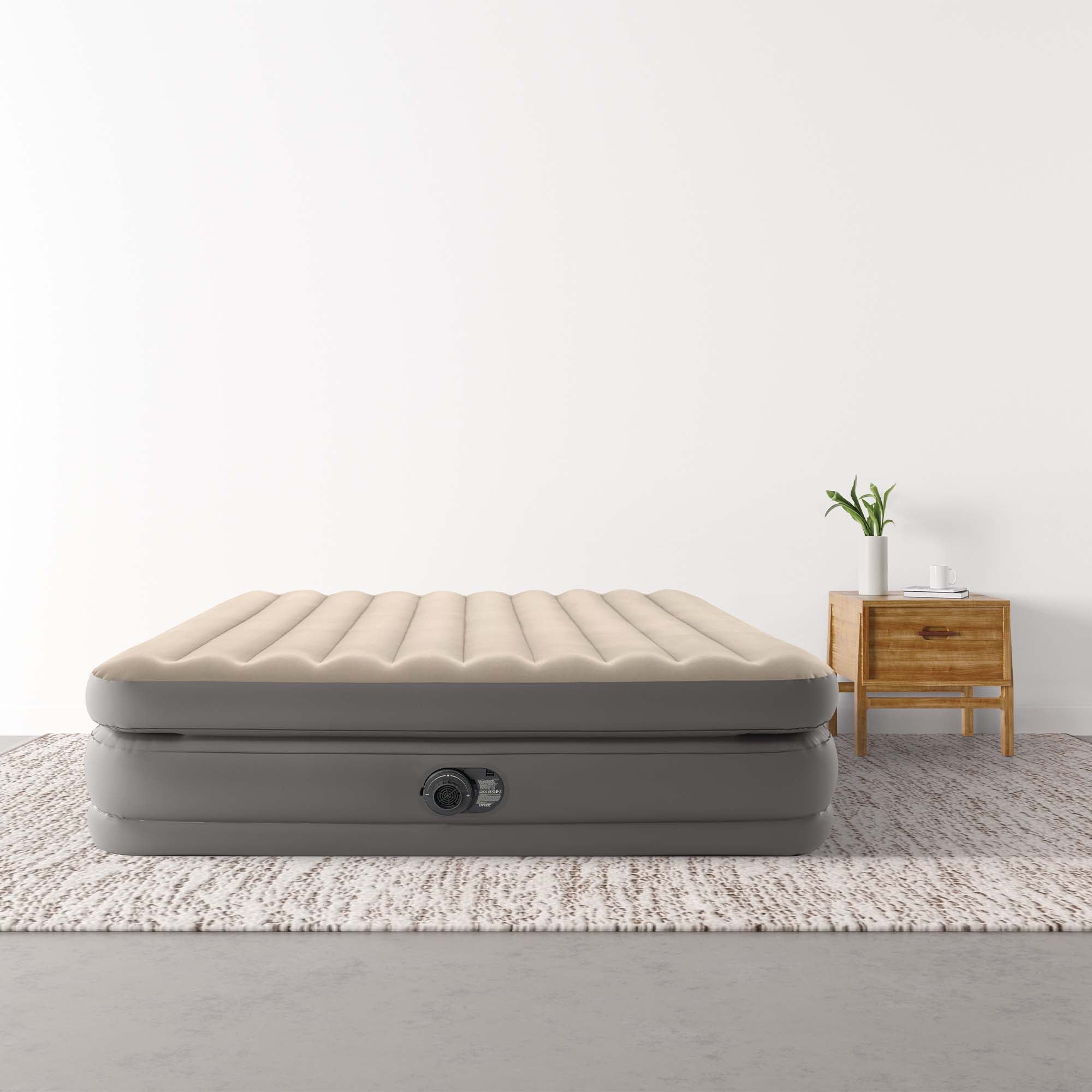 Dura Beam - Lit Gonflable - 191x137x25cm - compris les accessoires INTEX