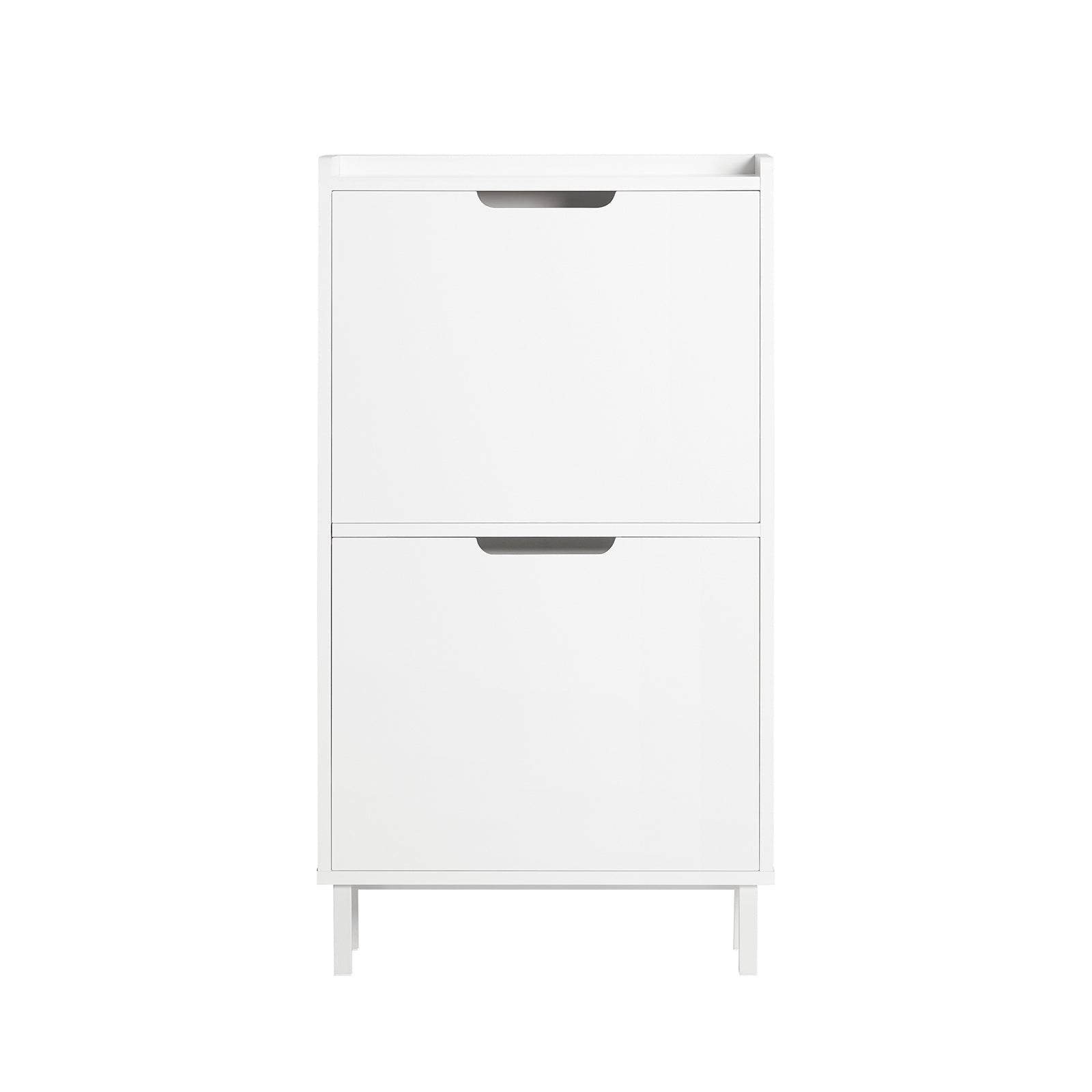 Organizer Scarpe Noamus 24 Pezzi - Scaffali Regolabili 4 Livelli Plastica Bianca - Foto 1