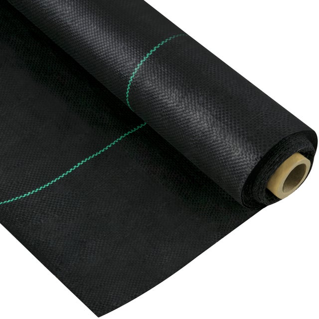 Bâche Noire Agricole 2x6m - Anti-Mauvaises Herbes - Polyéthylène 4mil - Pour Jardin, Serre