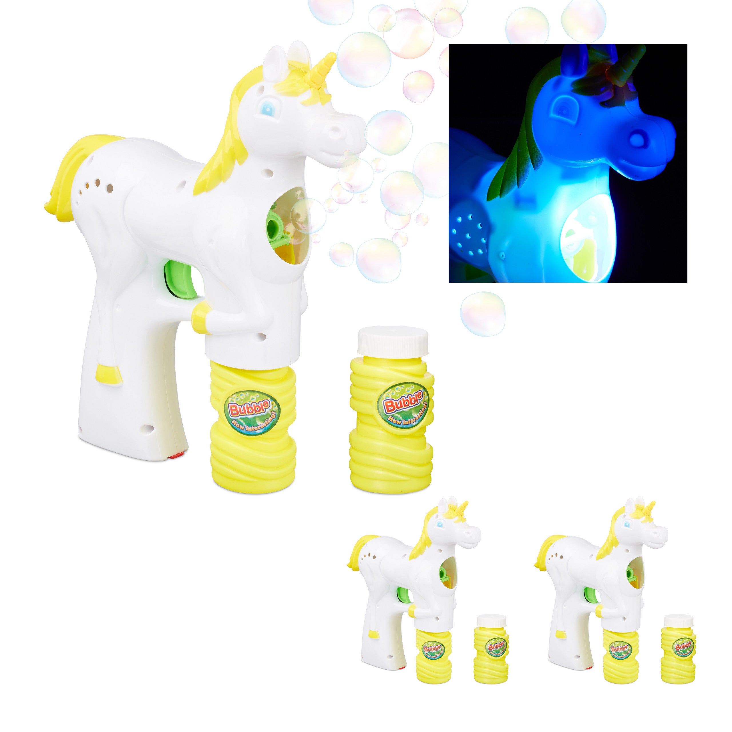 Relaxdays Pack De Recambio De Jabón Para Pompas – 1 Litro En 6 Unidades – Líquido Para Burbujas Grandes Y Duraderas – Ideal Para Pistolas Y Máquinas De Burbujas