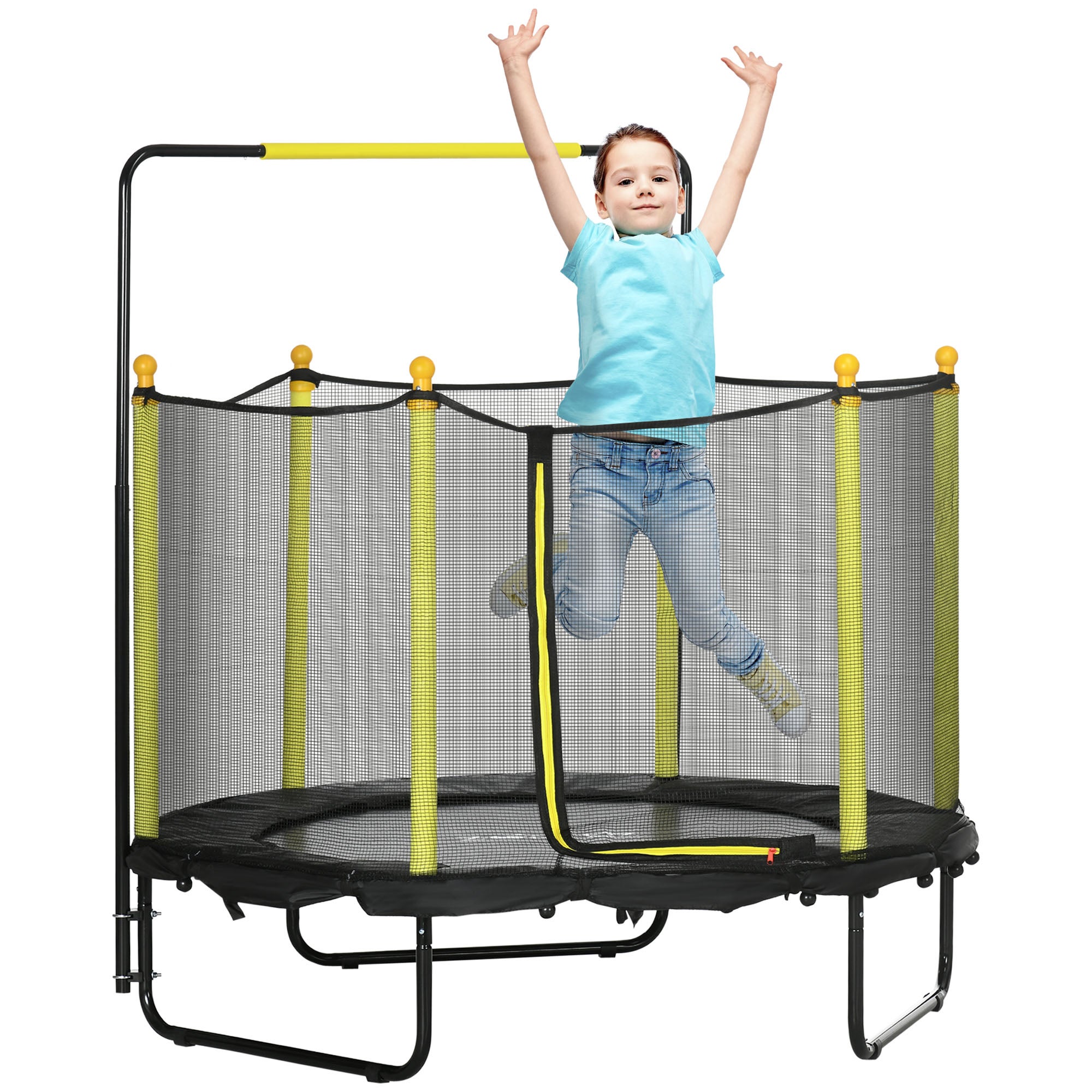 Tente Trampoline Oxford Imperméable Csafyrt Couvercle De Trampoline De 8 Pieds, Tente Trampoline Protection Soleil Trampoline 6 Poteaux Tente Trampoline Oxford Imperméable Csafyrt Couvercle De Trampoline De 8 Pieds, Tente Trampoline Protection Soleil Trampoline 6 Poteaux