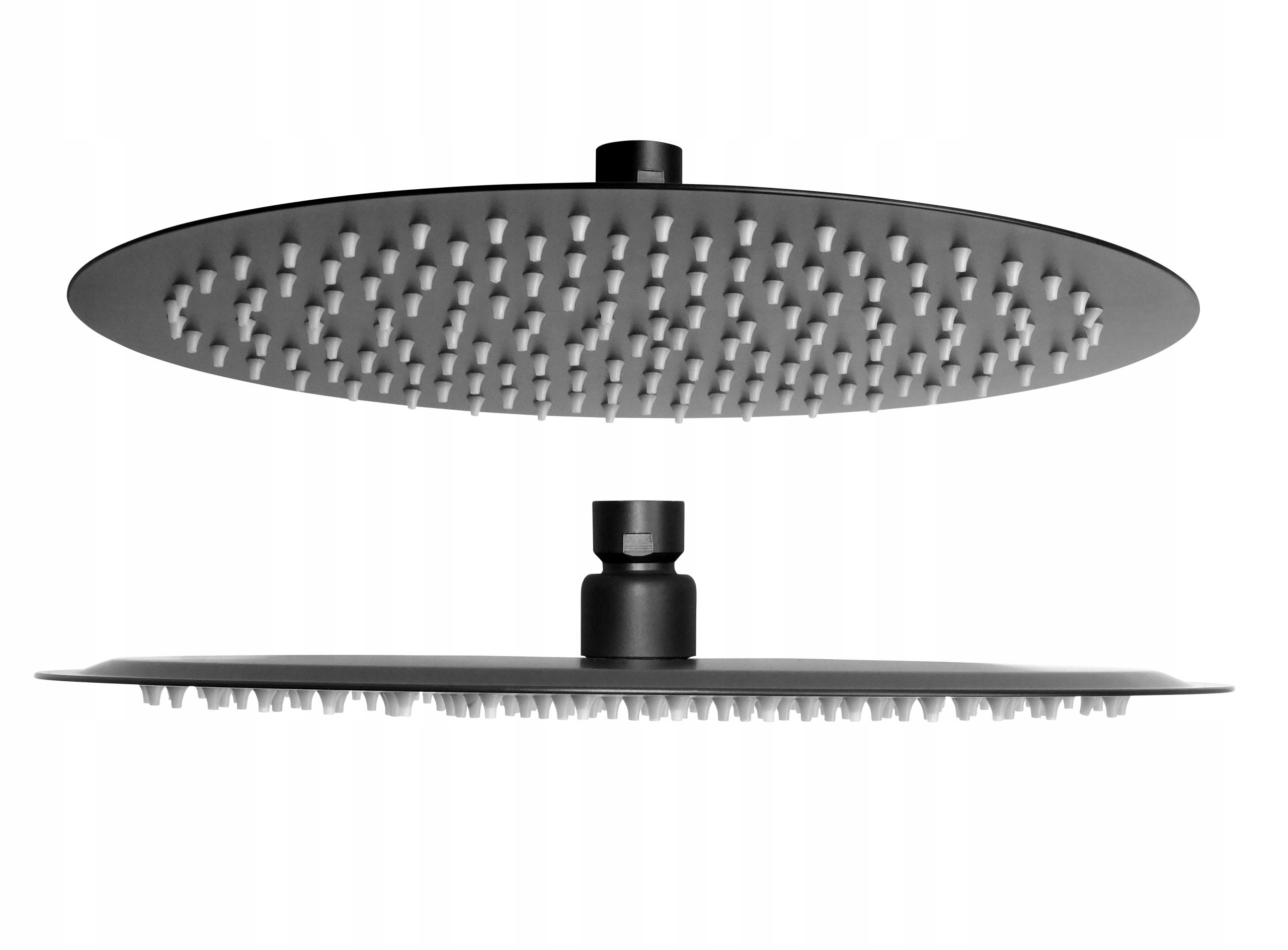 Deszczownica prysznicowa Estiva SLIM ROUND BLACK 30 cm kwadratowa czarna