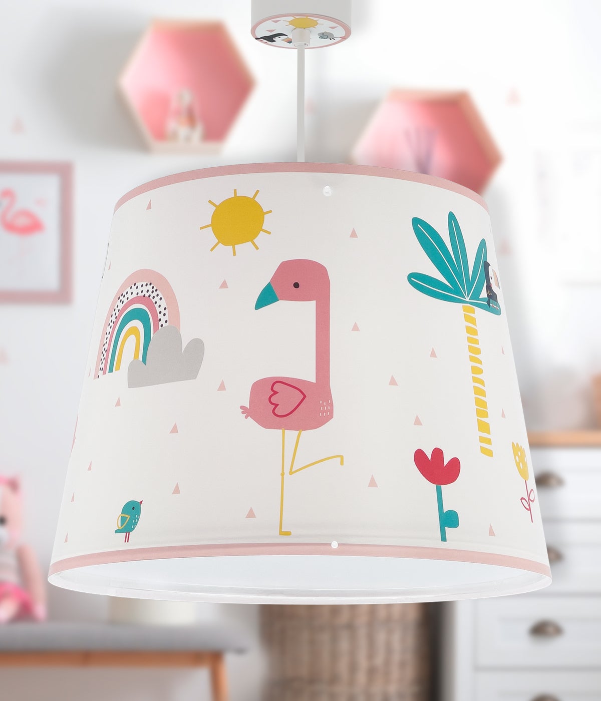 Lampa sufitowa Flamingo - Flaming dla dzieci - 2