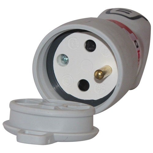 Fiche femelle terre 16A + clapet protection IP44 - Plexo - Legrand - 2