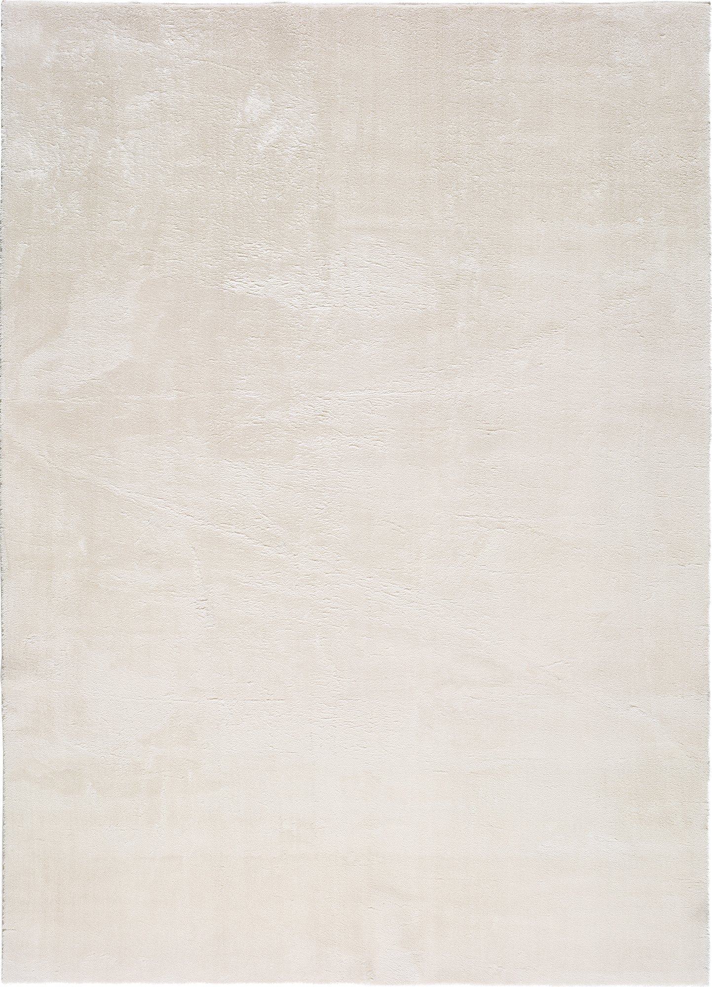 Tapis lavable antidérapant blanc rectangulaire l.60 x L.120 cm LOFT uni - ATTICGO - 2