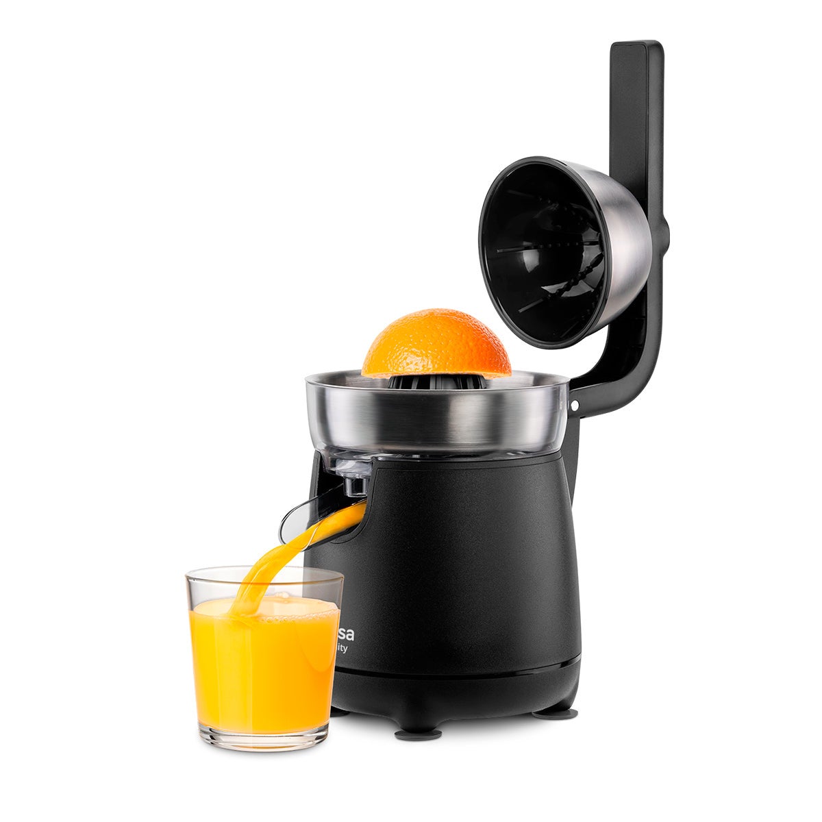 De beste citruspers ter wereld, 30% meer sap, 70% meer vezels