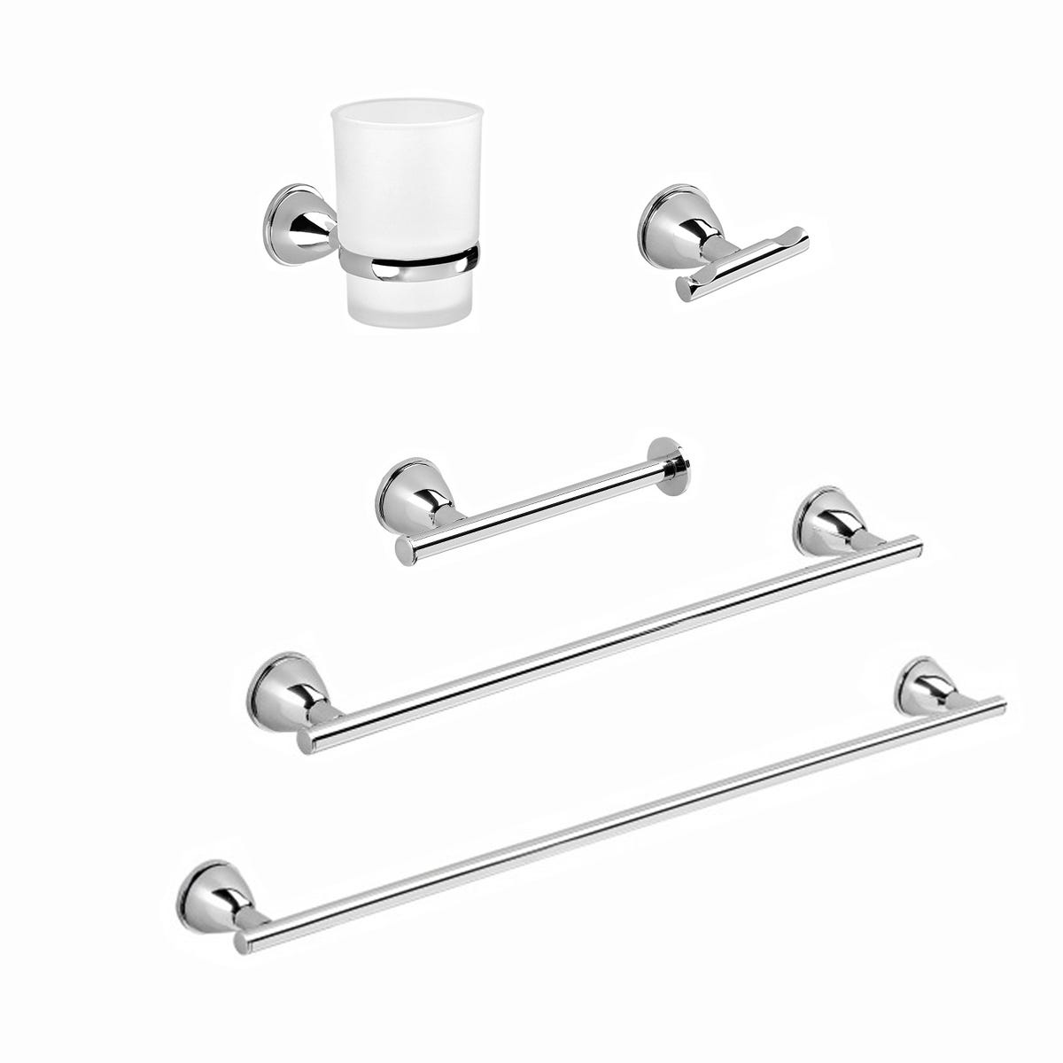 Accessori per il bagno Colore nichel Anello portasciugamani Accessori per il bagno Colore nichel Anello portasciugamani