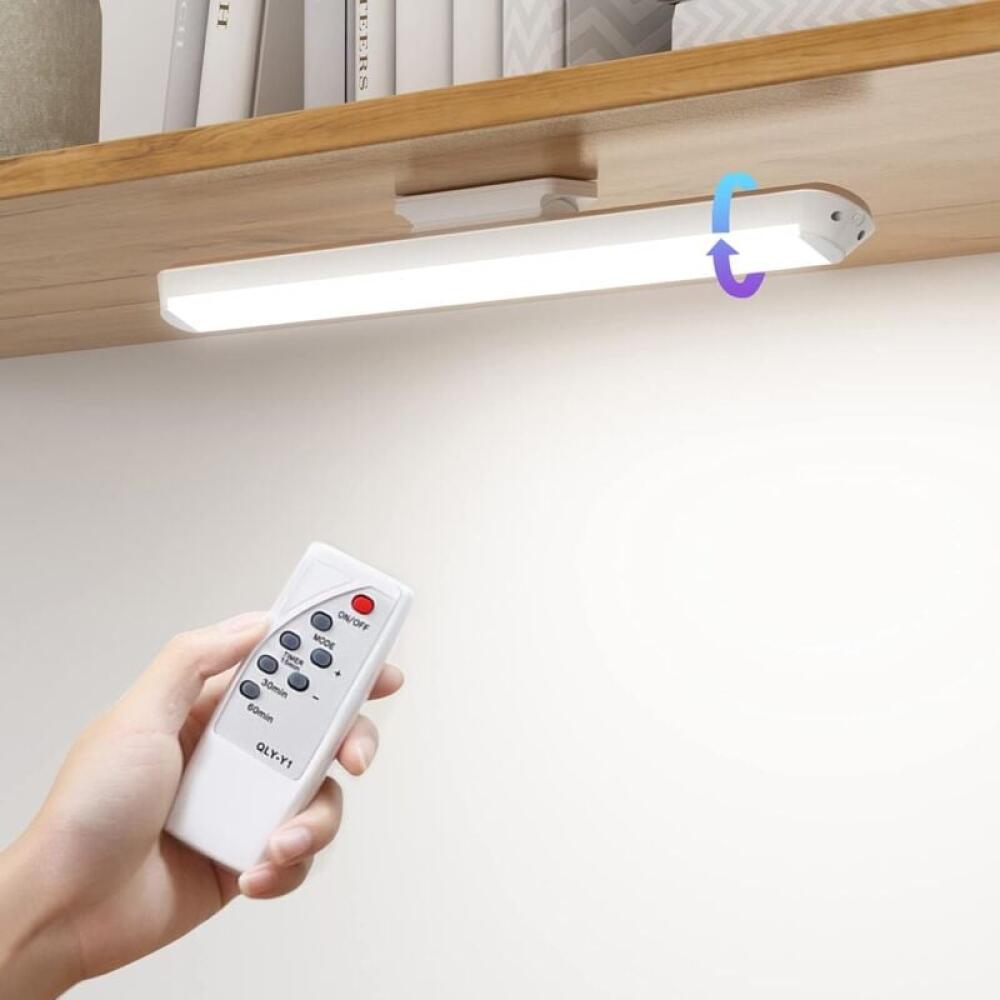 34-centymetrowa ściemnialna lampa LED – dotykowy pilot zdalnego sterowania – 3 tryby oświetlenia (4000K–6500K) – bateria 2800mAh