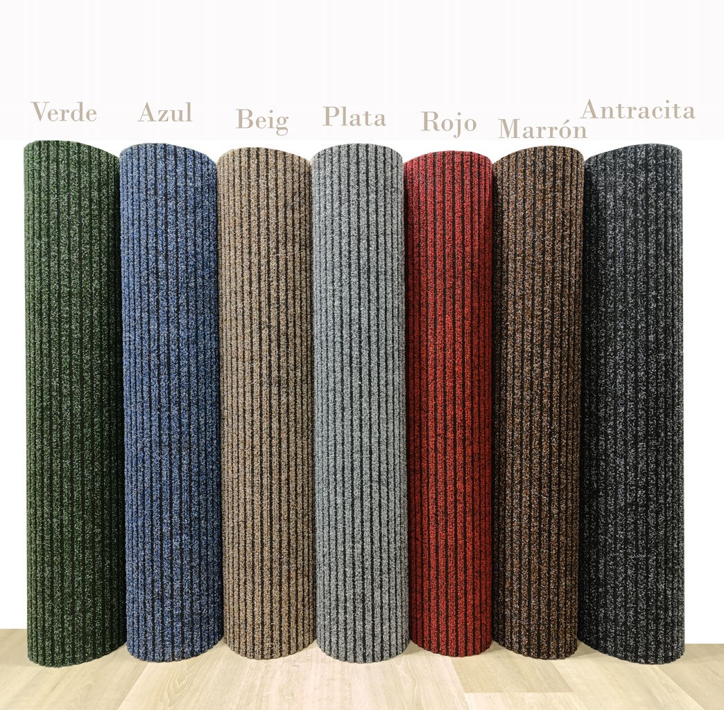 Felpudo Multi-Tamaño , Barros, Alfombras Tadi & Imperio 1979, Antracita, 100x100 cm - 4