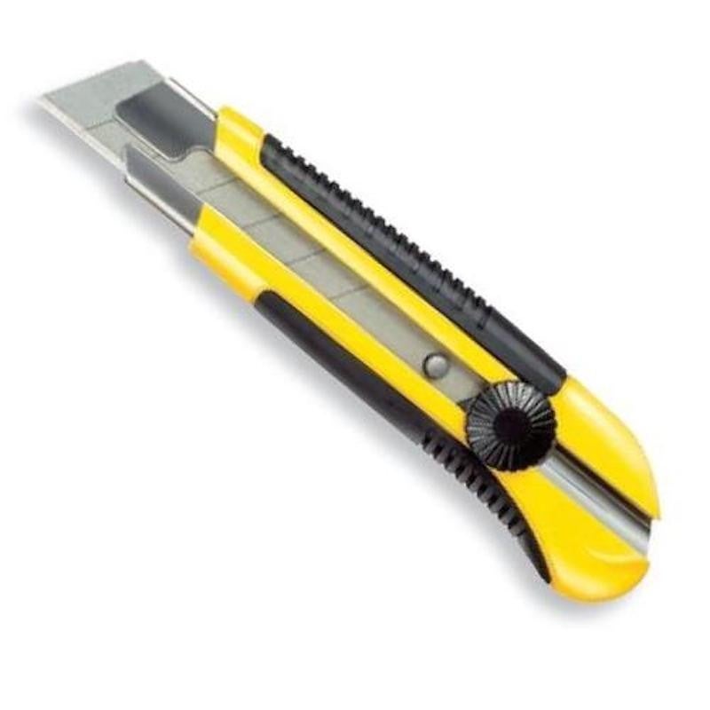 Cutter lame rétractable STANLEY - lame 25 mm - 7