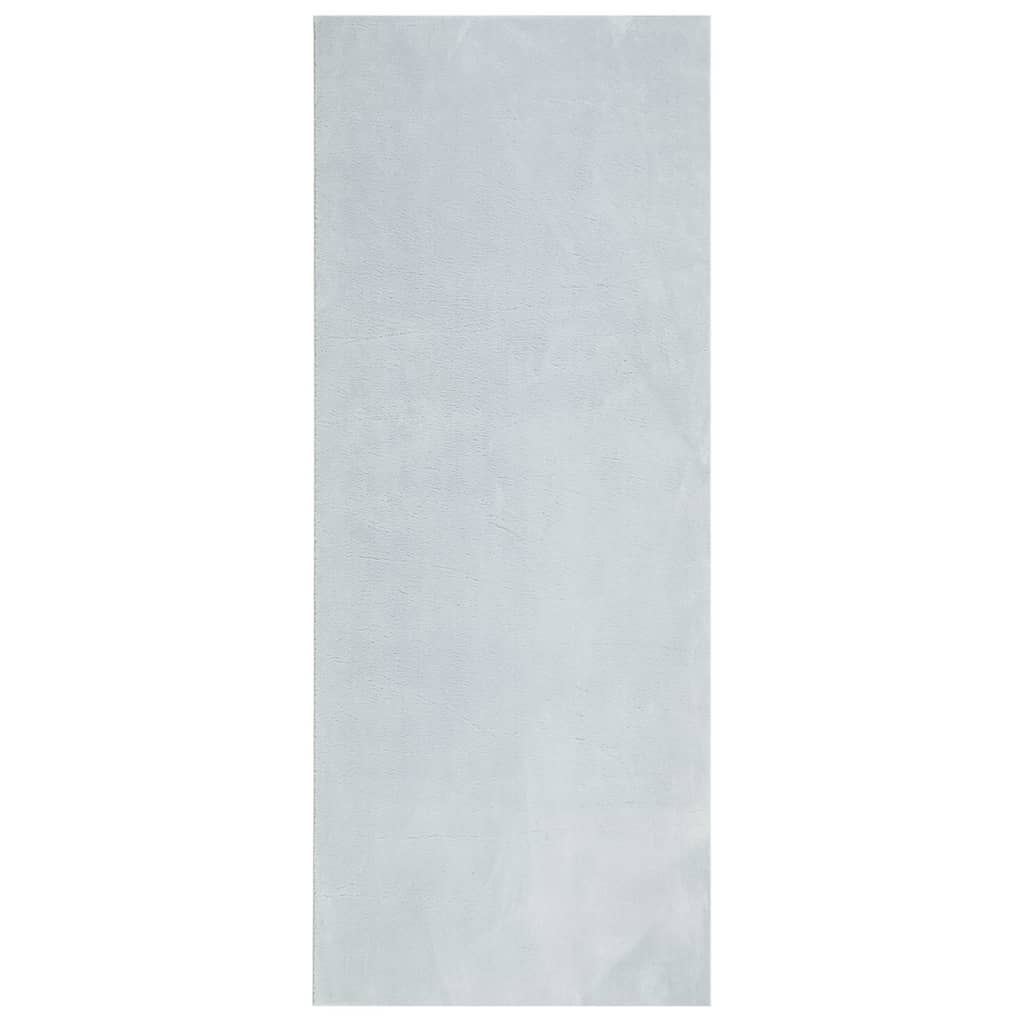 Alfombra de salón | alfombra de pelo corto suave lavable huarte azul 80x200 cm cfw65721