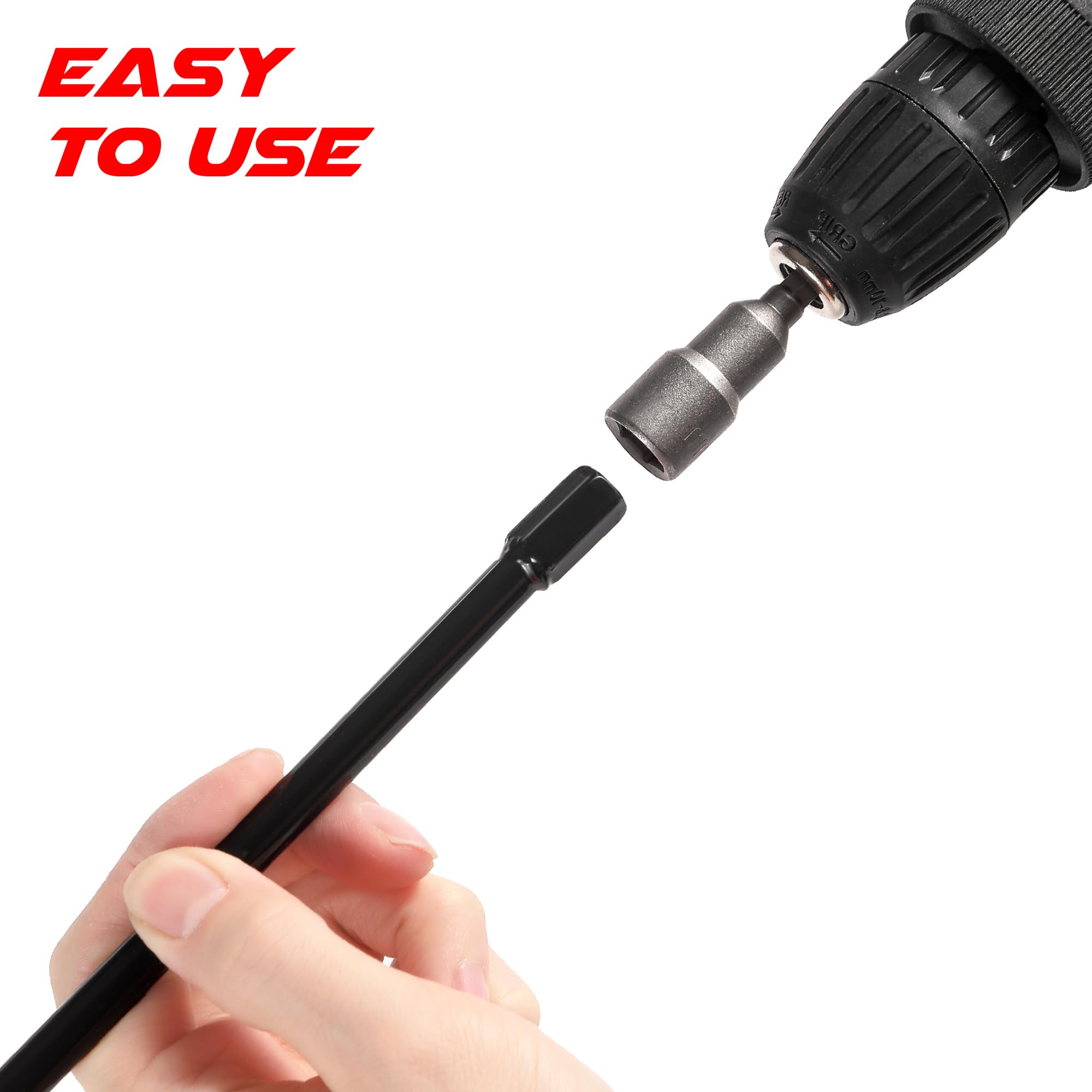 Ancrages de sol robustes pour vents violents, piquets de sol, ancrages de sol – Kit d'ancrage à vis pour maison mobile, balançoire, tente,4pcs - 3