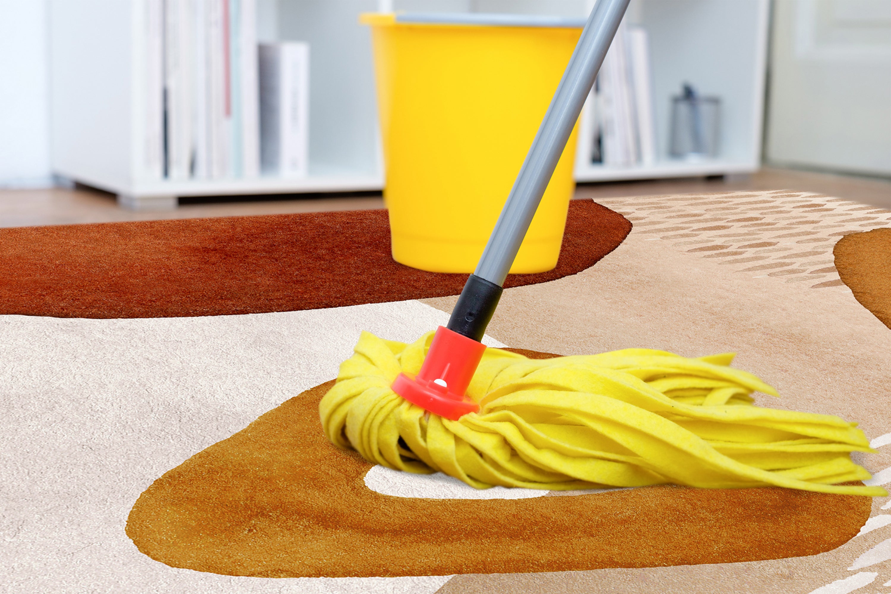 Tapis antidérapant en vinyle, Irina 133x200 cm - PVC imprimé, lavable, ignifuge, pour le salon et la cuisine, style moderne - 3